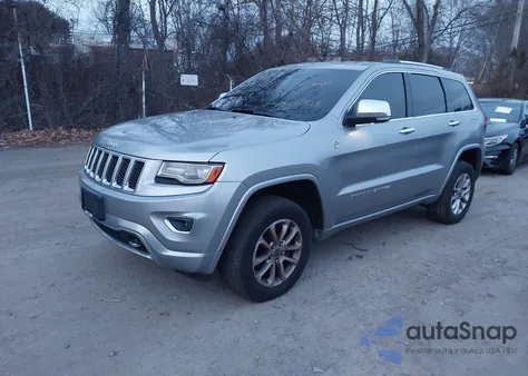 2014 Jeep Grand Cherokee Overland z USA, uszkodzony, nr VIN 1C4RJFCGXEC172655